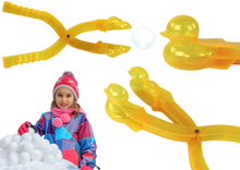 Sněhová formička na kachničky 34cm – mechanická žlutá