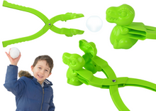 Sněhová formička na sněhuláky – dinosaurus zelený 35 cm