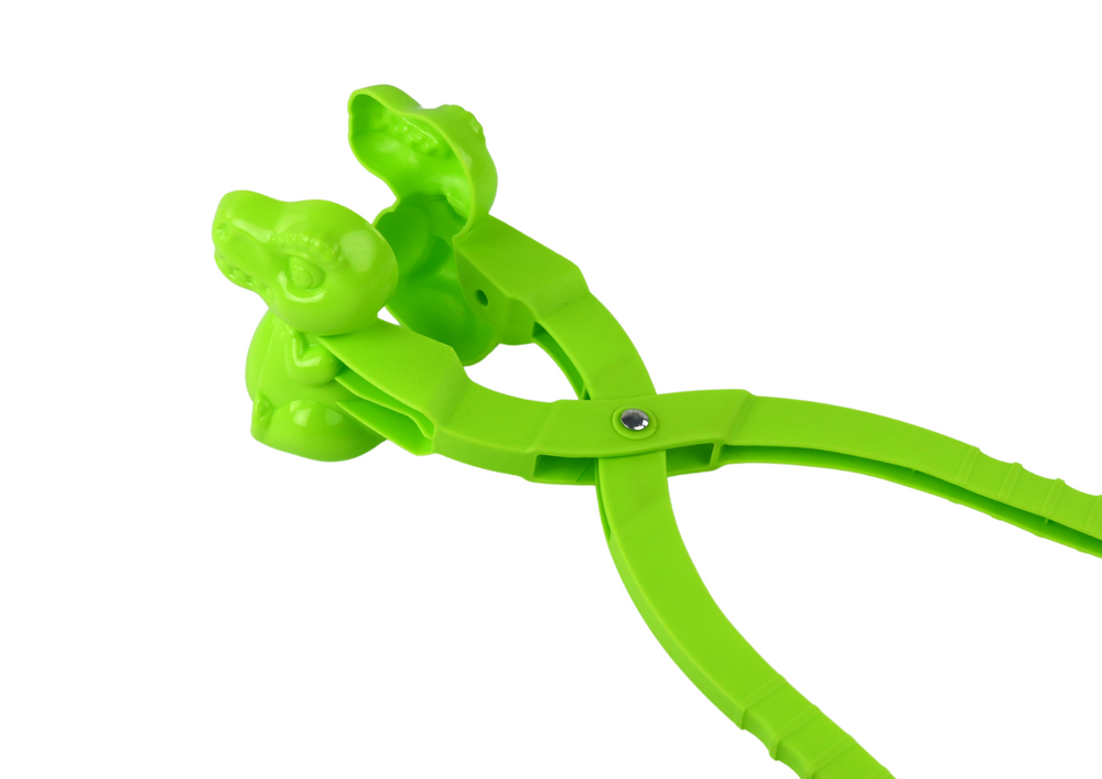 Sněhová formička na sněhuláky – dinosaurus zelený 35 cm