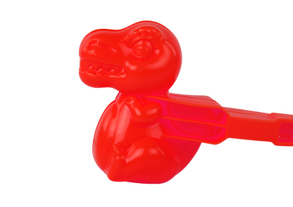 Sněhový formovač na sněhuláky – dinosaurus červený