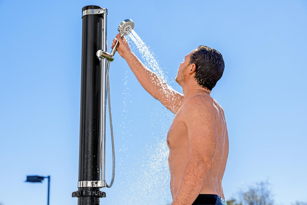 Solární zahradní sprcha 20L s termostatem – Bestway 58695