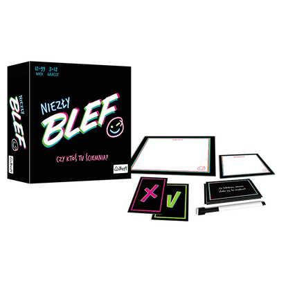 Společenská hra blufování s kartami pro 3 12 hráčů – Trefl