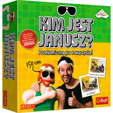 Společenská hra s nafukovacím Januszem – Trefl 02378