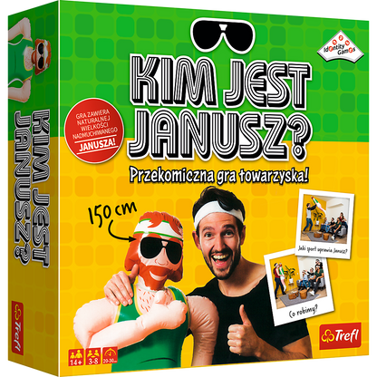 Společenská hra s nafukovacím Januszem – Trefl 02378