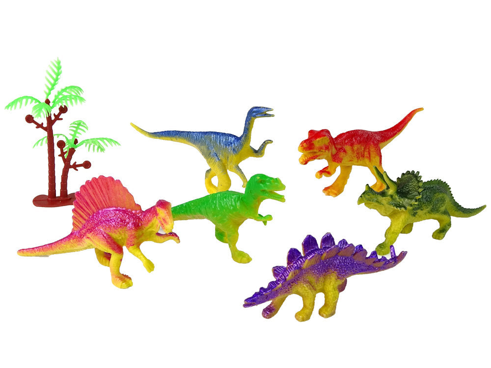 Sportovní autíčka s dinosaury – dopravní značky v kufříku