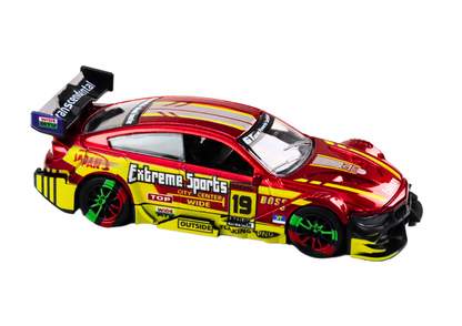 Sportovní auto kovové závodní 1:36 s frikčním pohonem
