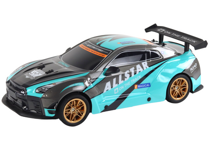 Sportovní auto na dálkové ovládání 1:10 – s LED světly
