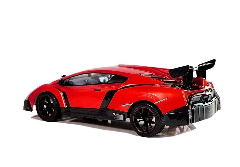 Sportovní auto na dálkové ovládání 1:10 – s pilotem | červené