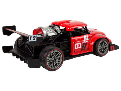 Sportovní auto na dálkové ovládání 1:16 – s párou | červené