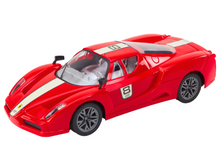 Sportovní auto na dálkové ovládání 1:16 s pilotem červené