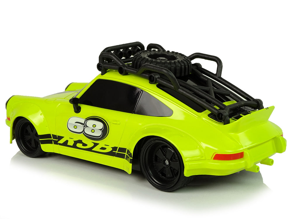 Sportovní auto na dálkové ovládání 1:18 s náhradním kolem
