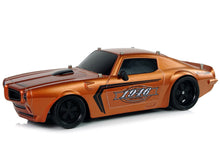 Sportovní auto na dálkové ovládání 1:18 s pilotem hnědé