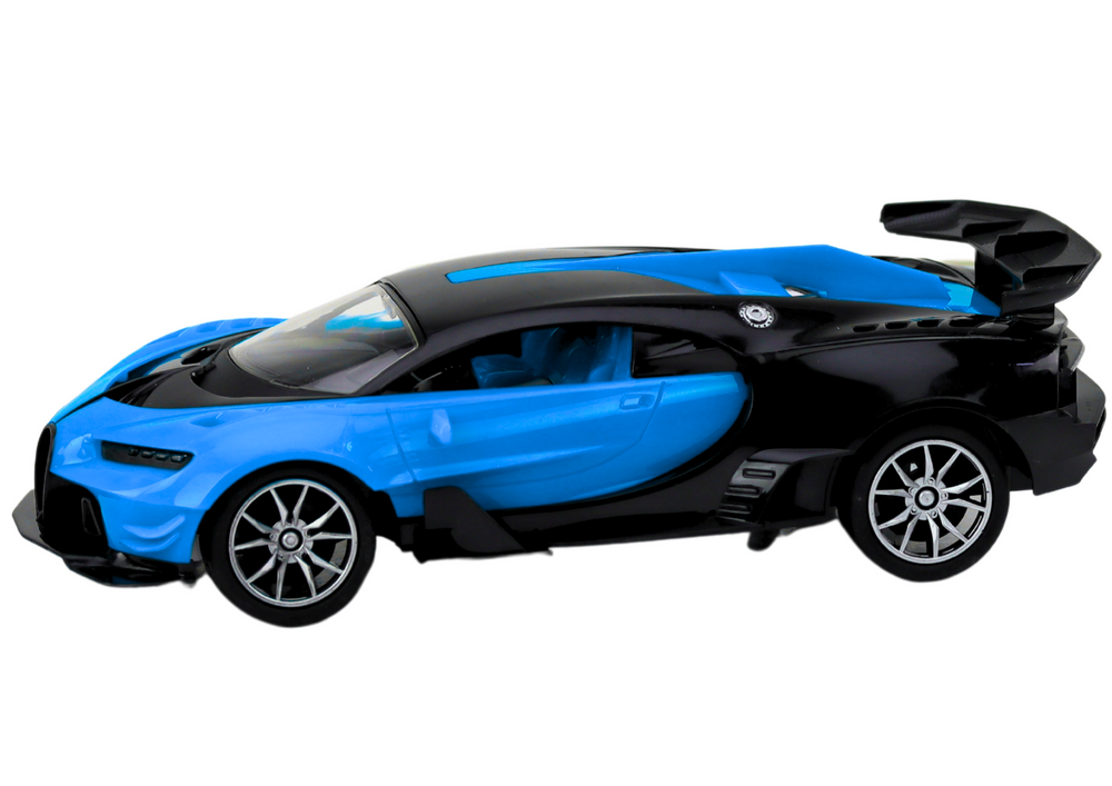 Sportovní auto na dálkové ovládání RC 1:16 s LED světly modré