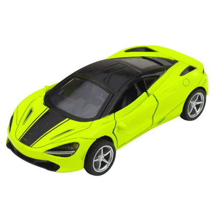 Sportovní auto s pohonem, světly a zvuky – zelené 1:32