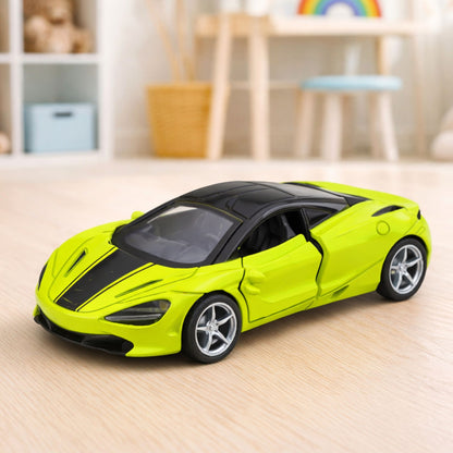 Sportovní auto s pohonem, světly a zvuky – zelené 1:32