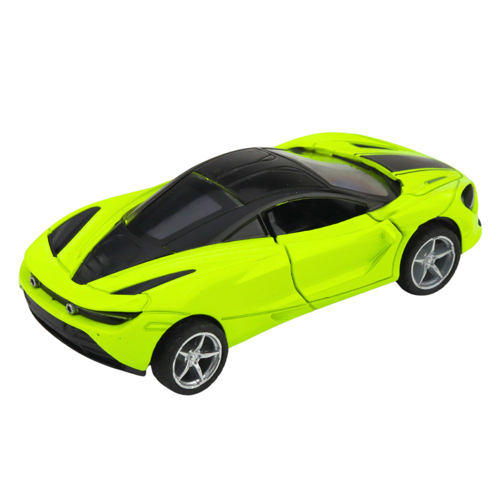 Sportovní auto s pohonem, světly a zvuky – zelené 1:32