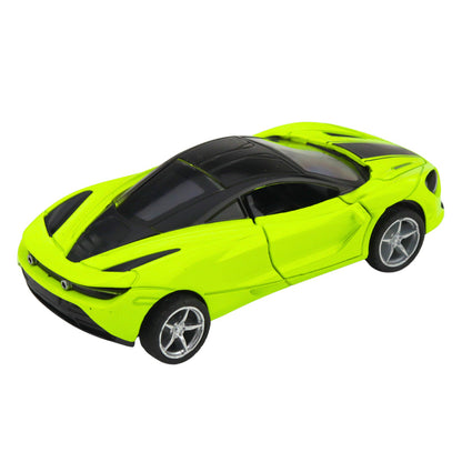 Sportovní auto s pohonem, světly a zvuky – zelené 1:32