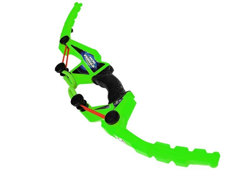 Sportovní luk se 3 šípy pro děti 58 cm zelený