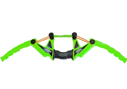 Sportovní luk se 3 šípy pro děti 58 cm zelený