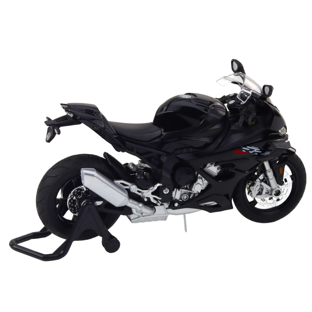 Sportovní motocykl kovový S1000 – se světly a zvuky | černý