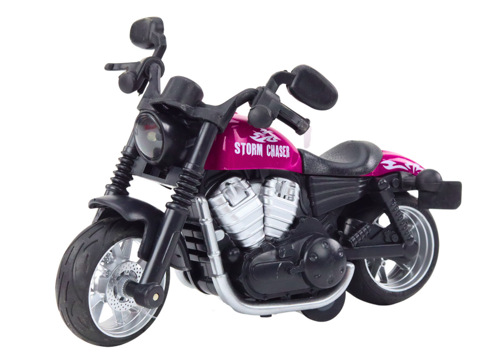 Sportovní motocykl s třecím pohonem Harley 3 barvy