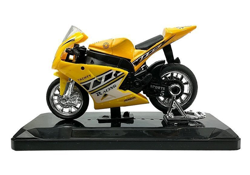 Sportovní motocykl se zvuky 1:18 s natahováním 4 barvy
