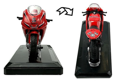 Sportovní motocykl se zvuky 1:18 s natahováním 4 barvy
