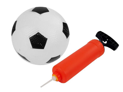 Sportovní sada her s fotbalovou brankou frisbee a míčky