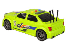 Sportovní závodní auto 1:16 se zvuky motoru zelené
