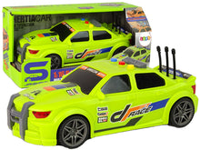 Sportovní závodní auto 1:16 se zvuky motoru zelené