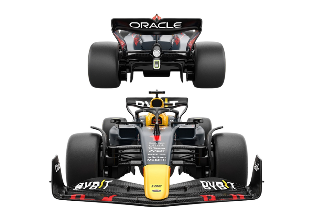 Stavební kostky Red Bull F1 vůz 1:16 – tmavě modrý Rastar