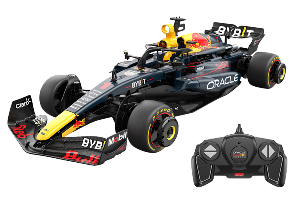 Stavební kostky Red Bull F1 vůz 1:16 – tmavě modrý Rastar
