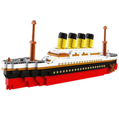 Stavební kostky Titanic velký model 60 cm, 3327 dílků