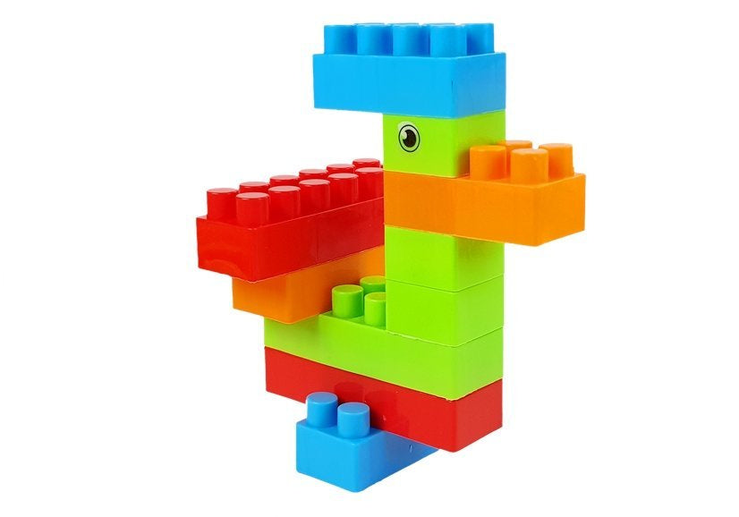 Stavební kostky v pytli 320 kusů barevné velký set