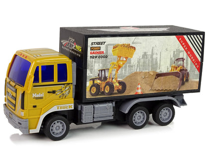 Stavební nákladní auto na dálkové ovládání 1:24 žluté