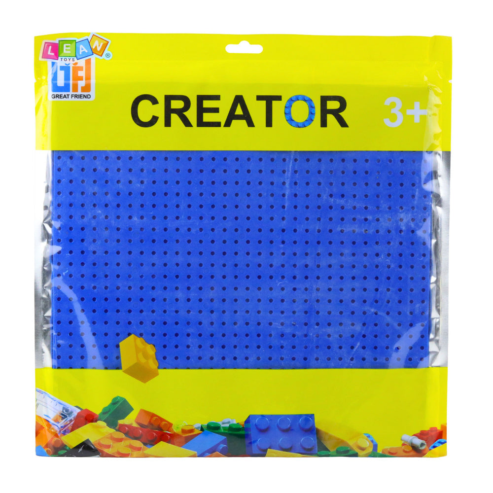 Stavební podložka pro kostky 25,5x25,5 cm – modrá