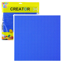 Stavební podložka pro kostky 25,5x25,5 cm – modrá