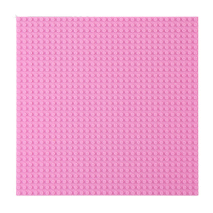 Stavební podložka pro kostky 25,5x25,5 cm – růžová
