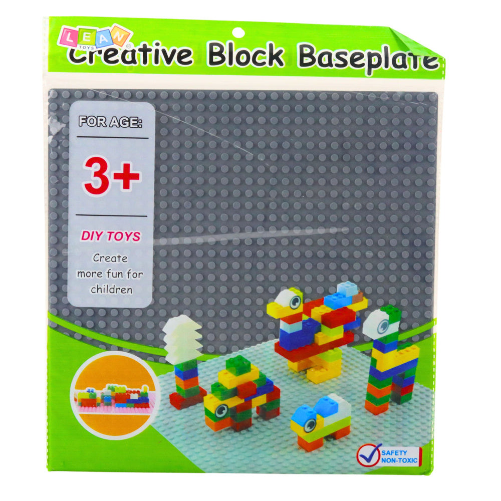Stavební podložka pro kostky 25,5x25,5 cm – šedá