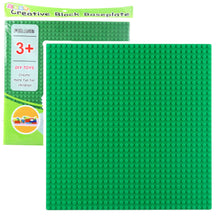 Stavební podložka pro kostky 25,5x25,5 cm – tmavě zelená