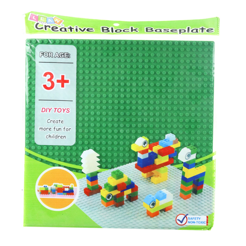Stavební podložka pro kostky 25,5x25,5 cm – tmavě zelená