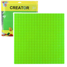 Stavební podložka pro kostky 25,5x25,5 cm – zelená