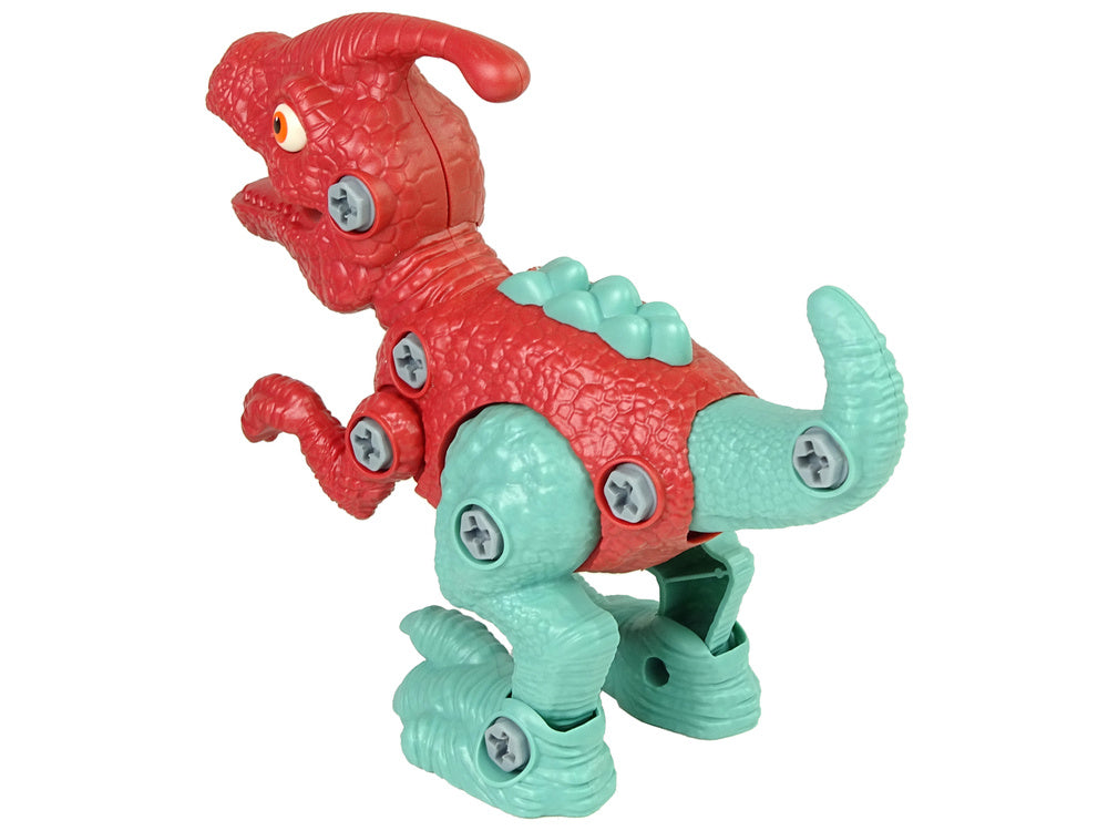 Stavebnice dinosaura Parasaurolophus s vajíčkem a šroubovákem