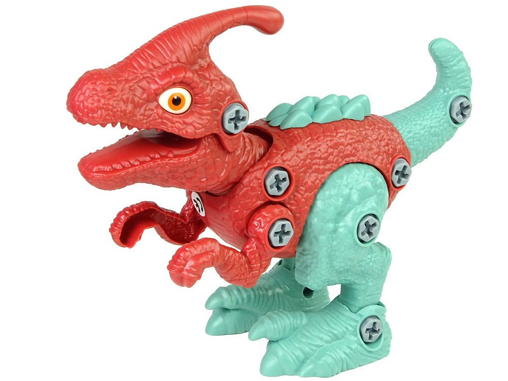 Stavebnice dinosaura Parasaurolophus s vajíčkem a šroubovákem