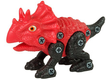 Stavebnice dinosaura Triceratops s vajíčkem a šroubovákem