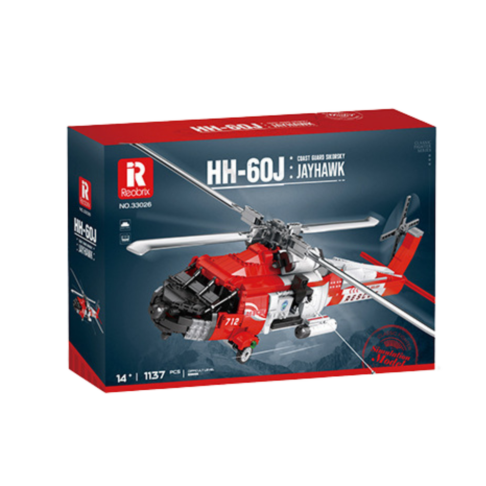 Stavebnice helikoptéra záchranář HH 60J Jayhawk 1137 dílů
