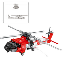 Stavebnice helikoptéra záchranář HH 60J Jayhawk 1137 dílů