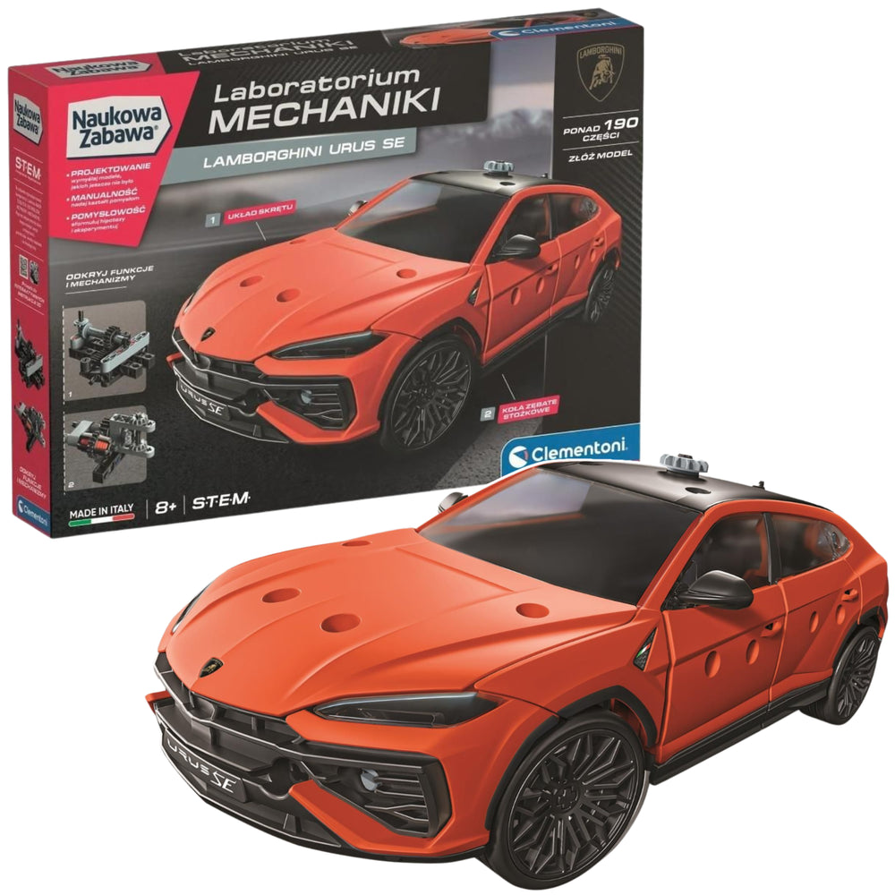 Stavebnice Laboratorium mechaniky Lamborghini Urus – Clementoni