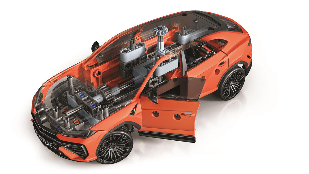 Stavebnice Laboratorium mechaniky Lamborghini Urus – Clementoni