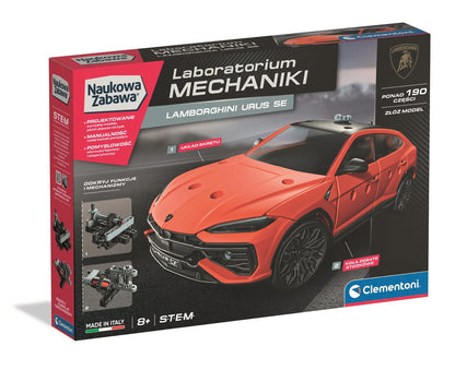 Stavebnice Laboratorium mechaniky Lamborghini Urus – Clementoni